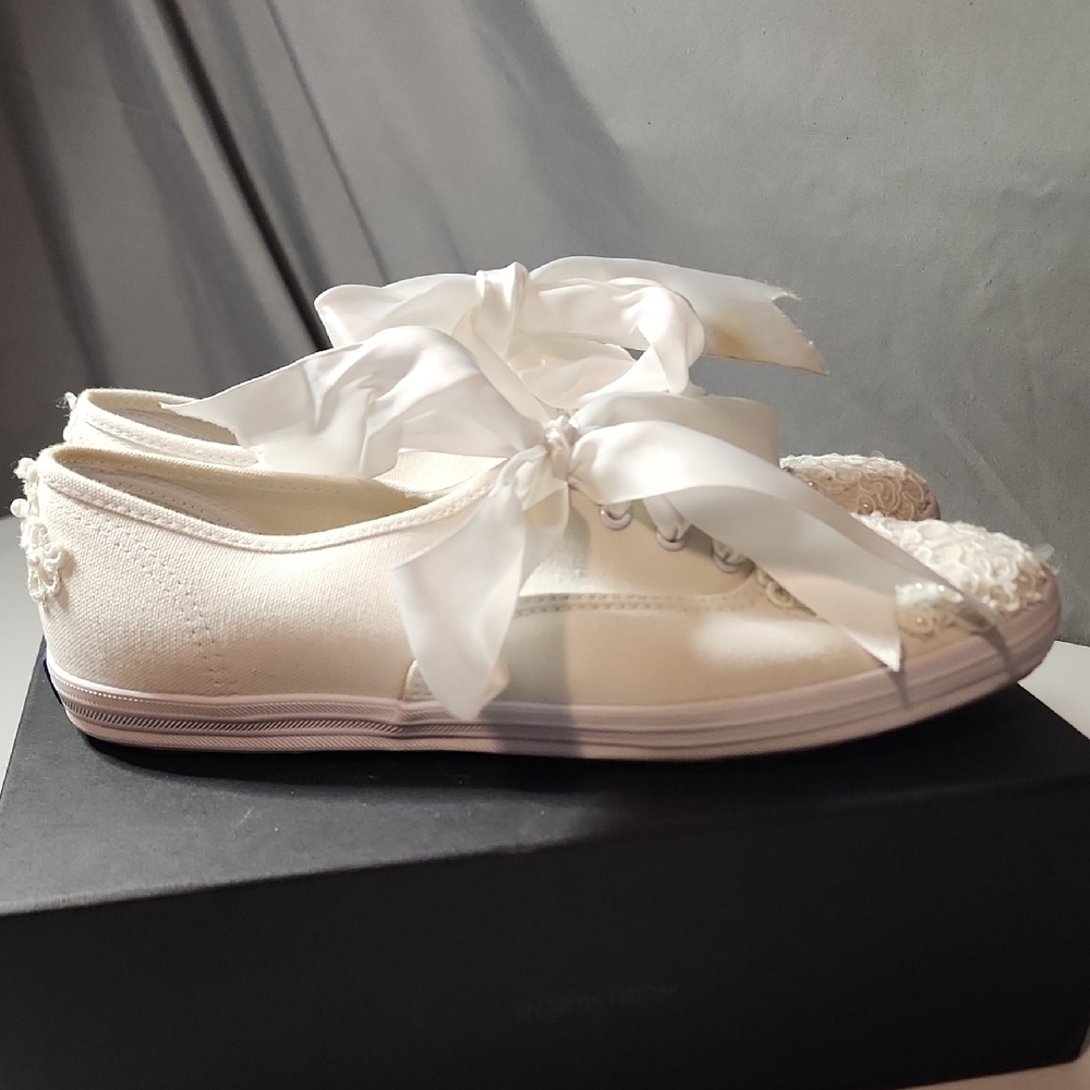 Keds bride Satin Ribbon Sneakers - Picture 5 of 9